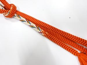 正絹　手組帯締め